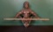 Cast Woman Figure Towel Bar - 17