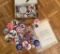 Estate Lot Political Pin Backs;     Ronald Reagan Letter