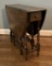 1920s Mahogany Gateleg Drop-Leaf Table W/ Drawer - Minor Finish Loss, 48