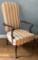Vintage Tall-Back Arm Chair - Has Been Refinished, 27