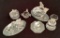 Estate Lot - 5 Swarovski Etc. W/ 4 Mirrored Plateaus