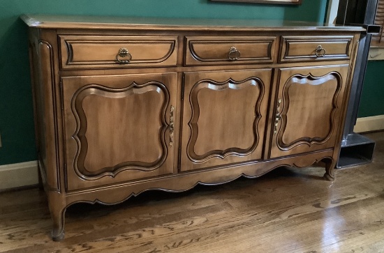 Metz Furniture Co. Country French Sideboard - 63½"x21"x34" - LOCAL PICKUP O