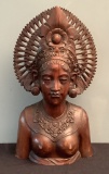 Beautiful Large Hand Carved Bali Figure - Klungkung, 16