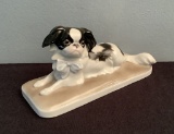 Porcelain Dog Figure - 5¼