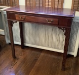 Chinese Chippendale Style Table W/ Drawer - 36