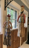 2 Hanging Puppets - From Thailand, 24