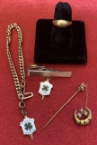 Estate Lot 10kt Gold & Gold Filled Jewelry - 5.3g