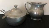 2 Wilton Armatel Pieces - Pitcher Is 7½