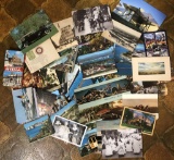 Box Old Postcards - Eisenhower Etc.