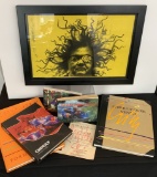 Chihuly Print - Signed & Numbered, 2/5, 2017, Framed;     5 Chihuly Books;