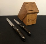2 Cutco Knives - Classic Handle, 6¾