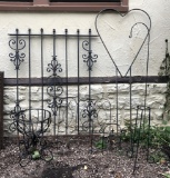 Part Of Iron Fence Panel - 40