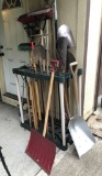 Large Lot Yard Tools & Rack