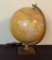 Vintage Lighted World Globe - Globe Is 12