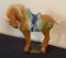 Glazed Hand Painted Horse Figure - 9½