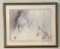 Nude Woman Lithograph - Signed R. C. Gorman 1978, Framed W/ Glass 26¼