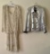 Ralph Lauren Silver Jacket;     Laurence Kazar Beaded Dress