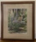 Joanne Hennes Watercolor - Scenic W/ Fawn, Framed W/ Glass, 22½