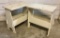 2 Cute 1940s Painted Wooden Benches/Tables - 24