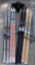 4 Pair Vintage Skis & Ski Boots