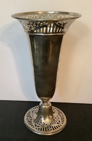 Gorham Sterling Vase - 11½", 16.64 Ozt