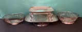 2-tier Square Lazy Susan Tray - 13½