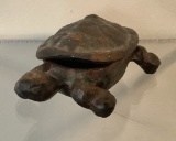 Cool Turtle Box W/ Hinged Lid - 4