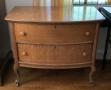 Oak Princess Dresser Base - Circa 1910, 34