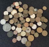 Estate Lot Various Foreign Coins