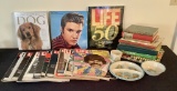 Estate Lot Vintage Children's Books, Old Life & Look Magazines Etc.