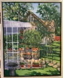 M. Cannon Oil On Canvas - Garden, 36