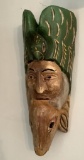 Hand Carved & Hand Painted Mask - 21