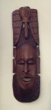Hand Carved African Mask - 21