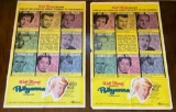 2 Original Movie Poster - All Have Wear & Tear, Folded - 27