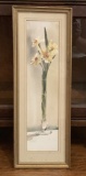 J.R. Hamil Print - Vase W/ Flowers, 6¼