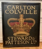 Authentic English Pub Sign - Carlton Colville Steward & Patteson Ltd., Doub