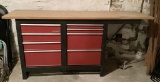 Craftsman 8-drawer Tool Chest W/ Wooden Top - 72