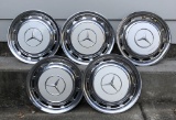5 Mercedes Hub Caps