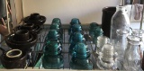 Glass & Pottery Insulators;     Old Milk & Cream Bottles;     Crock;     Bo