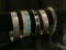 3 Sterling Bracelets - Total 2.42 Ozt;     2 Bracelets - 1 Marked Mexico &