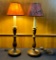 Pair Candlestick Lamps - 18