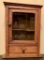 Small Oak Hanging Cabinet - 15