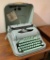 Vintage Hermes 3000 Typewriter In Case