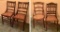 4 Antique Walnut Chairs - As Found - LOCAL PICKUP OR BUYER RESPONSIBLE FOR