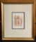 Color Engraving - Architectural, Pencil Signed & Numbered 5/40, Framed W/ G