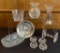 10 Pieces Misc. Glass & Silverplate