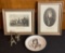 2 Napoleon Prints;     Napoleon Plate;     Small Napoleon Statue;     Eiffe