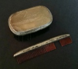 Gorham Sterling Brush & Comb - Comb As Found