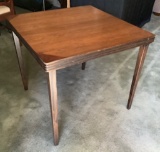 Nice Vintage Wooden Card Table