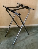 Vintage Chrome Tray Stand